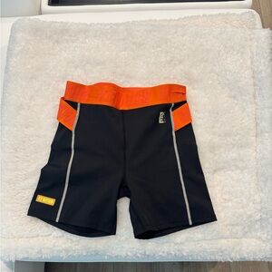 P.E Nation Fairway Pilates Short- Black